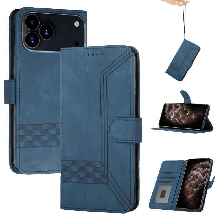 Cubic Skin Feel Flip Leather Phone Case