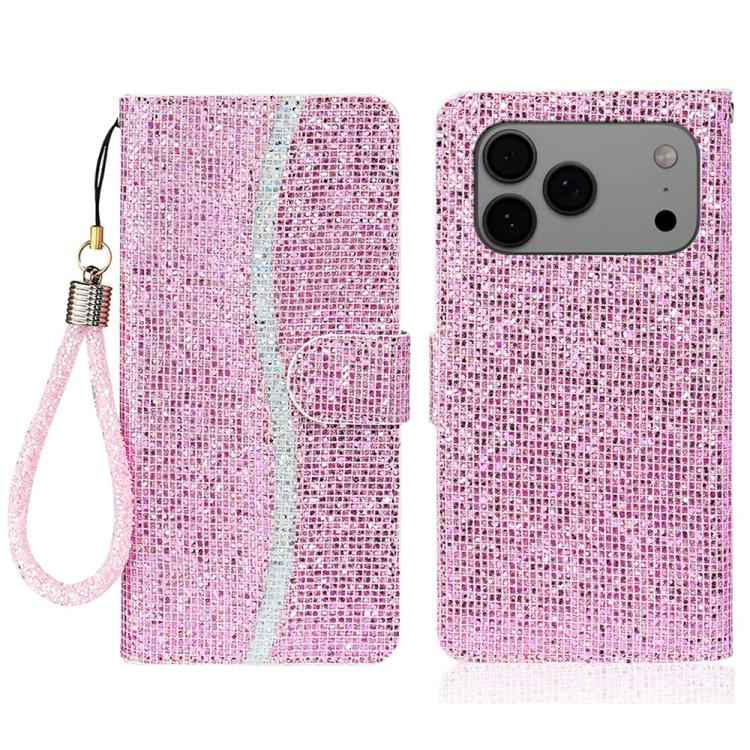 Glitter Powder Filp Leather Phone Case