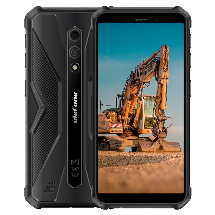 Teléfono robusto Ulefone Armor X12 con desbloqueo facial, pantalla de 5,45 pulgadas, Android 13 Go, MediaTek Helio A22, 3 GB + 32 GB, NFC 4G