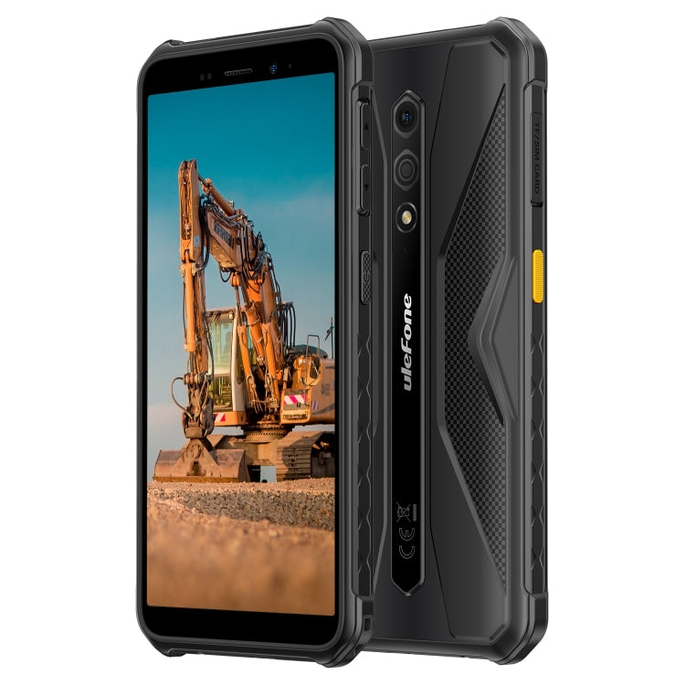 Teléfono robusto Ulefone Armor X12 con desbloqueo facial, pantalla de 5,45 pulgadas, Android 13 Go, MediaTek Helio A22, 3 GB + 32 GB, NFC 4G