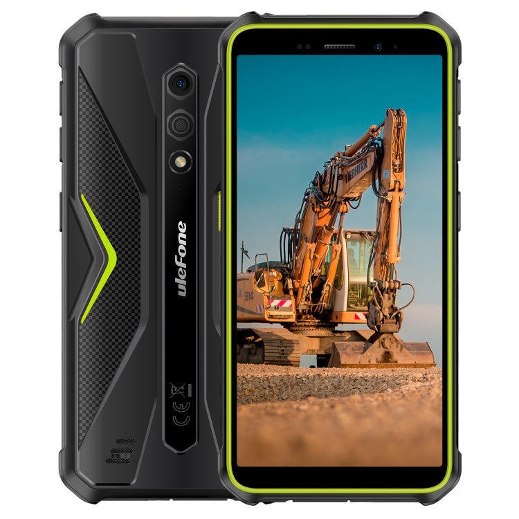 Teléfono robusto Ulefone Armor X12 con desbloqueo facial, pantalla de 5,45 pulgadas, Android 13 Go, MediaTek Helio A22, 3 GB + 32 GB, NFC 4G