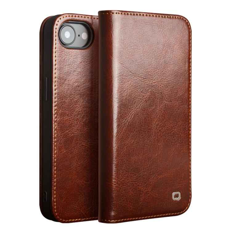 QIALINO Classic Genuine Leather Phone Case