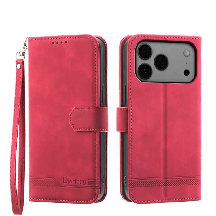 Dierfeng Dream Line TPU Hybrid PU Leather Phone Case