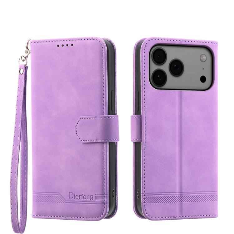 Dierfeng Dream Line TPU Hybrid PU Leather Phone Case