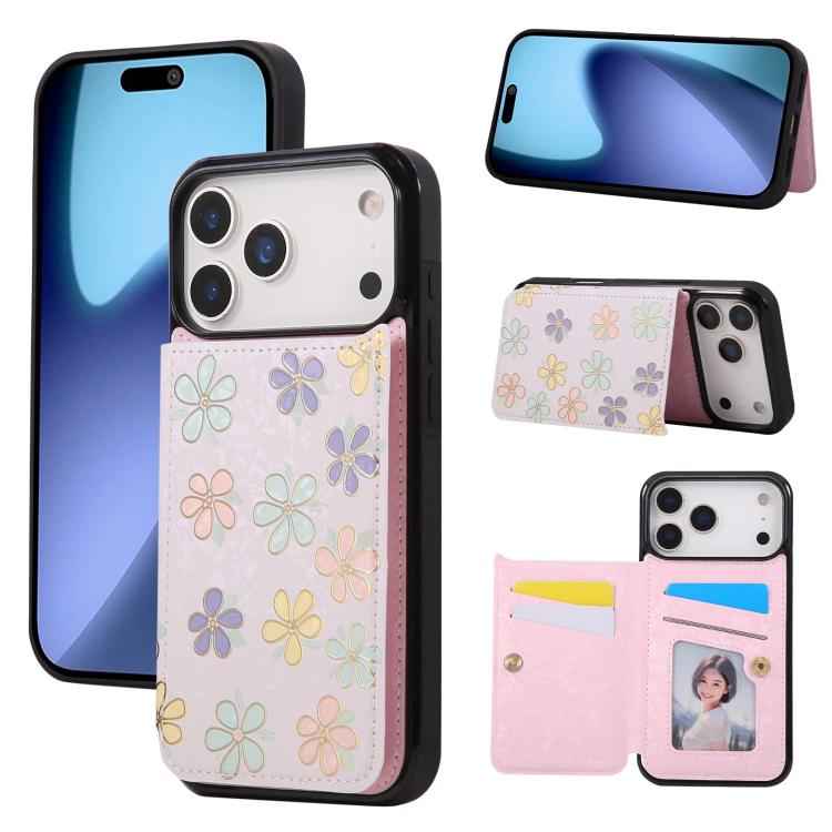 Printed Double Buckle RFID Anti-theft Phone Case