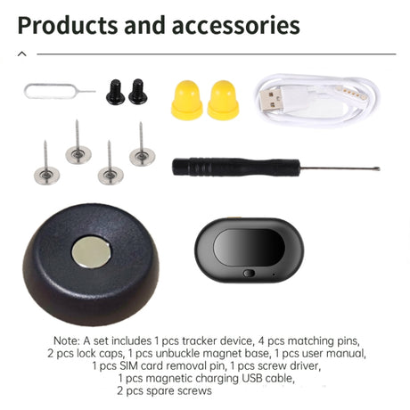 V41 Smart GPS Tracker for Pets, Waterproof IP67, 2G/4G Versions - LYDARZ