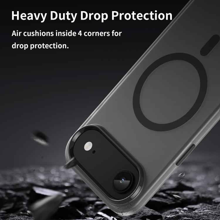 MagSafe Frosted Translucent TPU + PC Full Coverage Phone Case