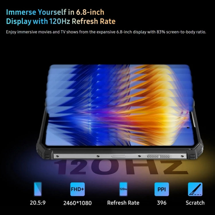 Oukitel WP19 Pro, 8GB+256GB, 6.8 inch,Rugged Smartphone, 22000mAh battery, MediaTek Helio G99 Octa-core