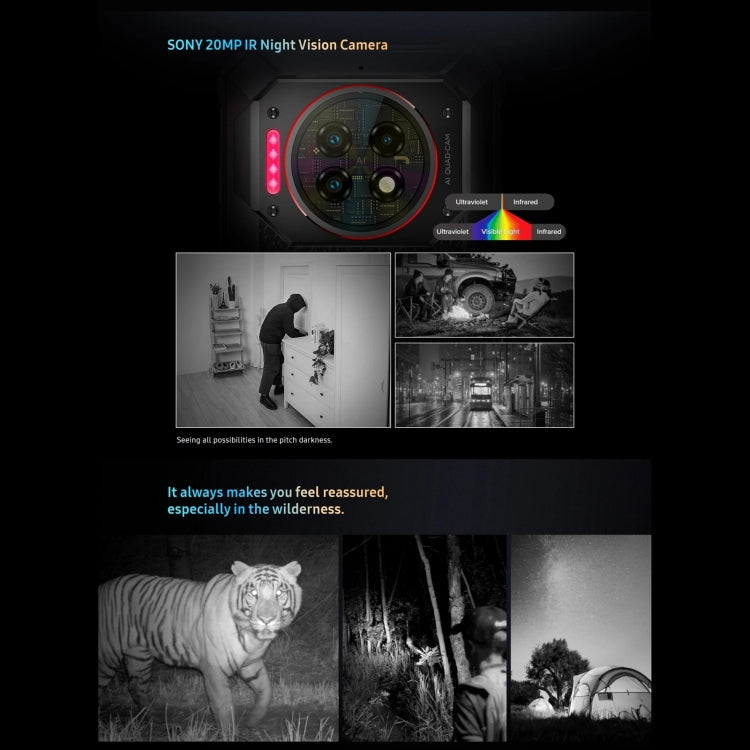 Oukitel WP19 Pro, 8GB+256GB, 6.8 inch,Rugged Smartphone, 22000mAh battery, MediaTek Helio G99 Octa-core