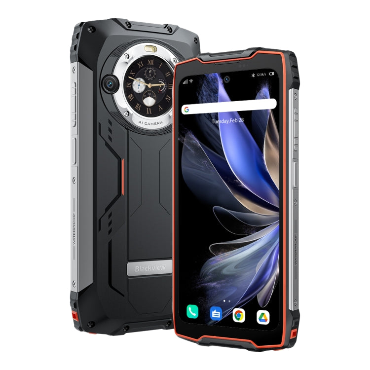 Blackview BV9300 Pro, IP68/IP69K/MIL-STD-810H, 6.7 inch + 1.32 inch Android 13 MediaTek Helio G99 Octa Core, Network: 4G, NFC, OTG, 8GB+256GB, 12GB+256GB
