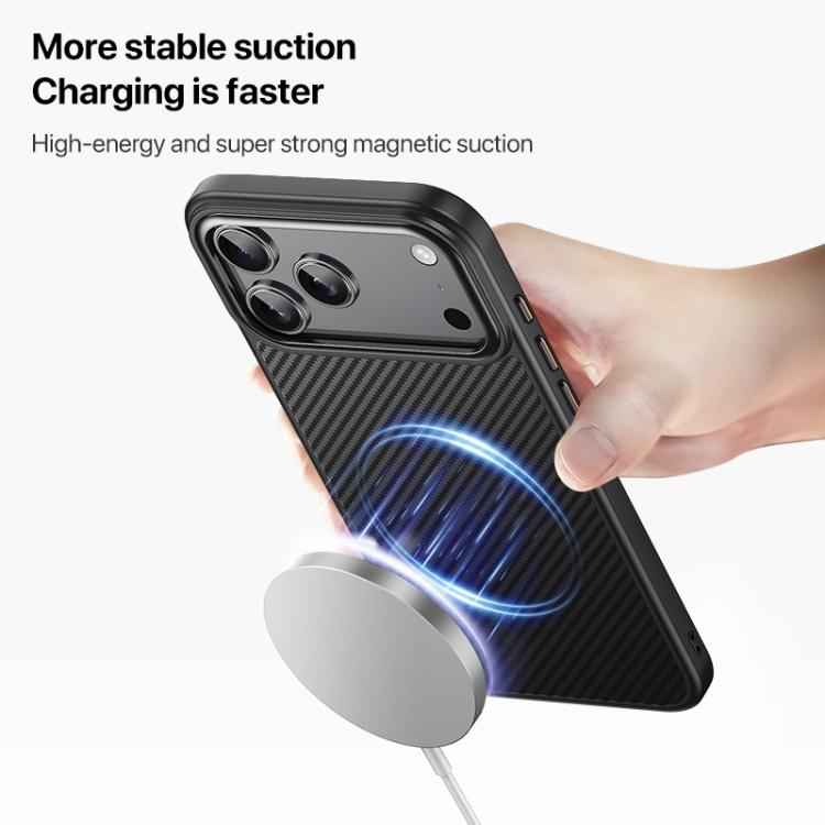 Kevlar Fiber Shockproof MagSafe Phone Case