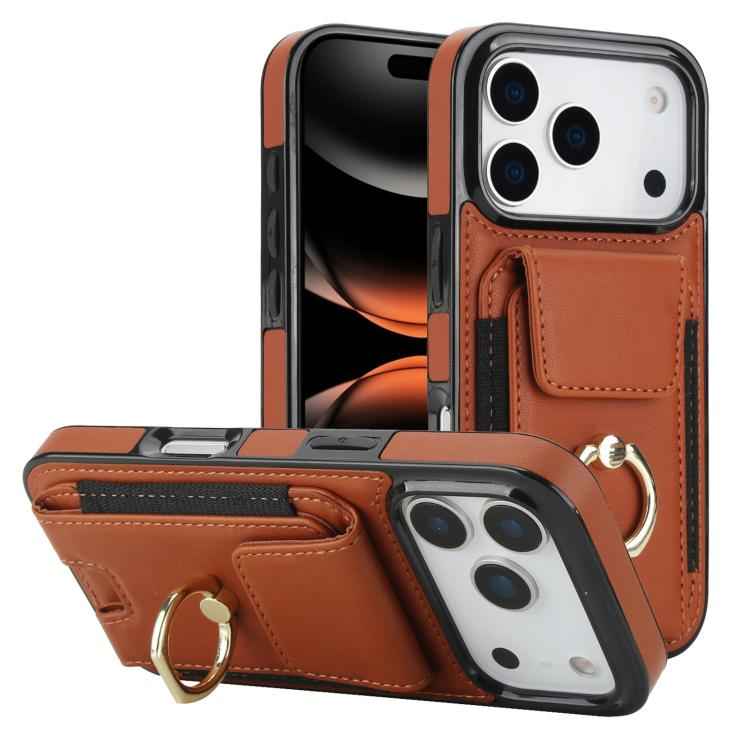 Elastic Card Bag Ring Holder Phone Case