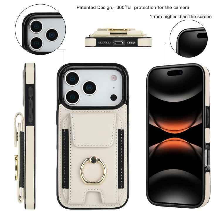 Elastic Card Bag Ring Holder Phone Case