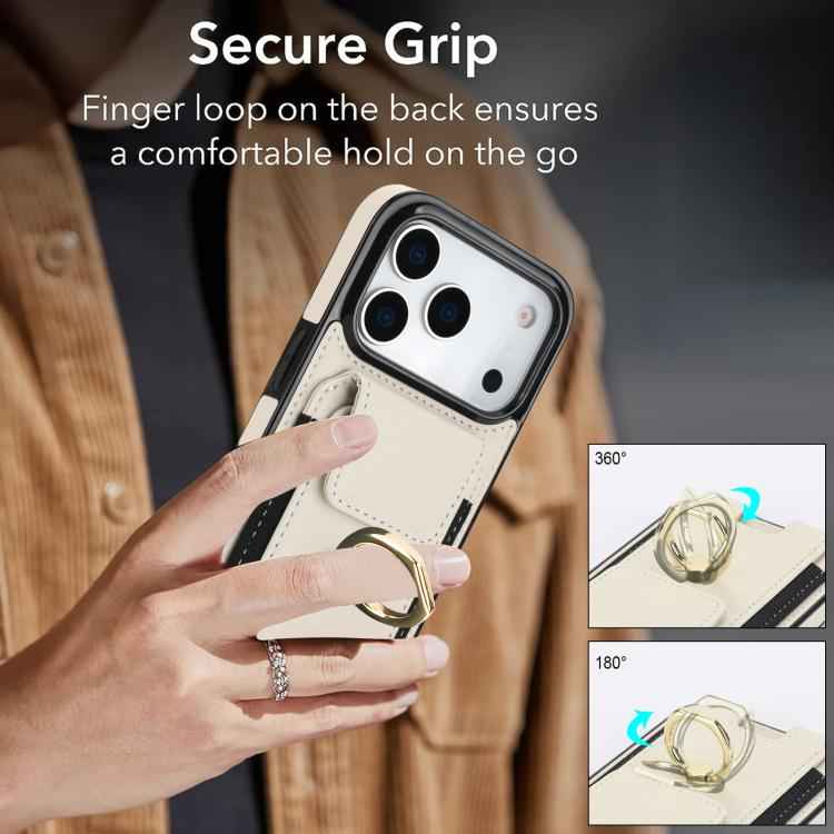 Elastic Card Bag Ring Holder Phone Case