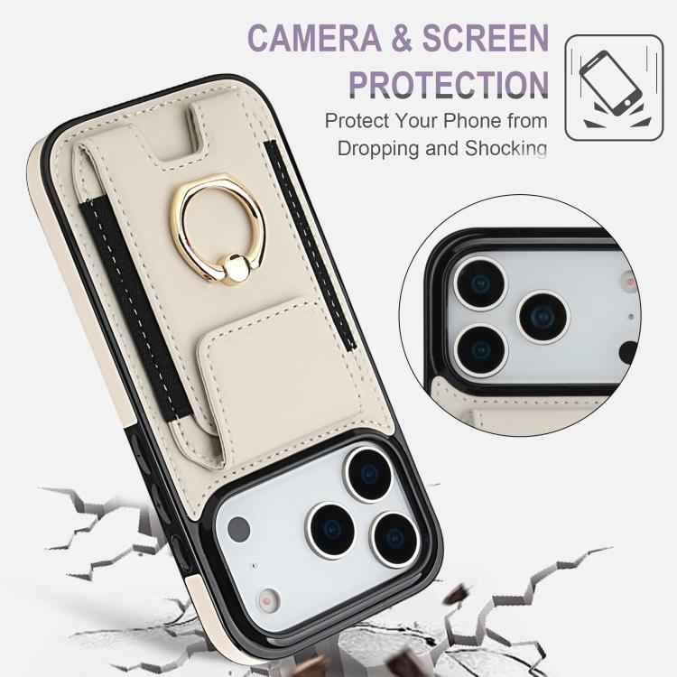 Elastic Card Bag Ring Holder Phone Case