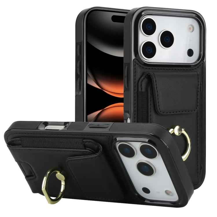 Elastic Card Bag Ring Holder Phone Case