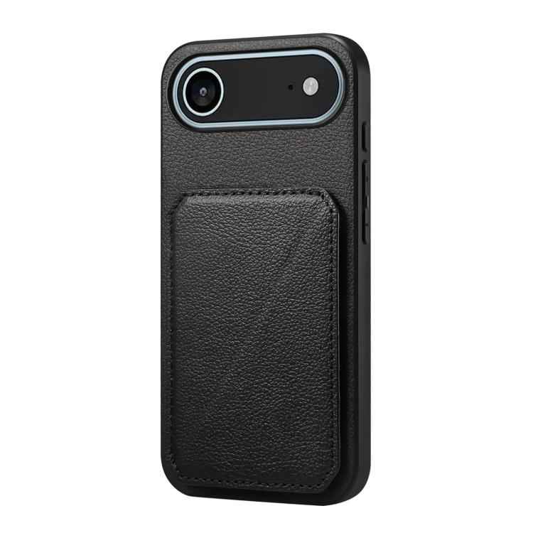 D04 Calf Texture Dual Card Slot Holder Phone Case