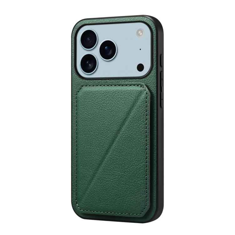 D04 Calf Texture Dual Card Slot Holder Phone Case