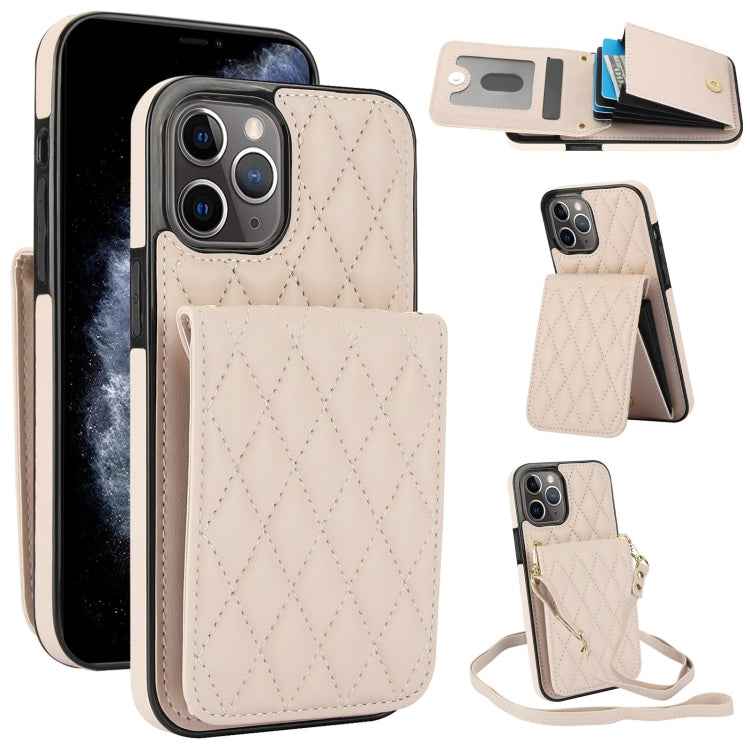 YM015 Crossbody Rhombic Card Bag RFID Phone Case