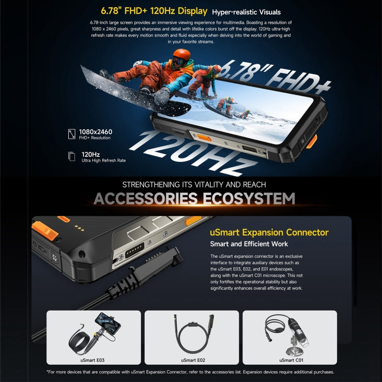 Ulefone Armor 26 Ultra 12GB+512GB,Walkie-Talkie Version Rugged Phone, 6.78 inch Android 13 MediaTek Dimensity 8020 Octa Core