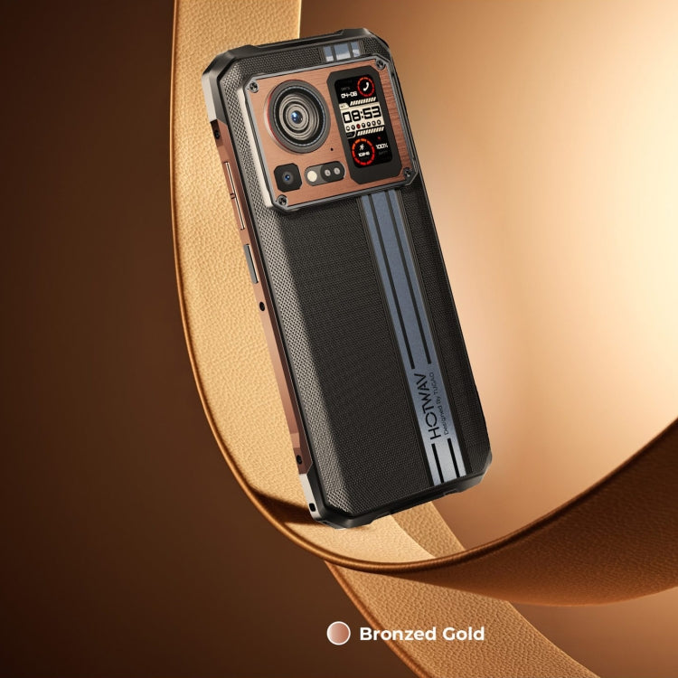 Teléfono robusto HOTWAV Cyber 15 - Resistente al agua IP68/IP69K, pantalla de 6,6", Android 13, MediaTek Helio G99, 12 GB de RAM, 256 GB de almacenamiento, batería de 6280 mAh, 4G, NFC, OTG