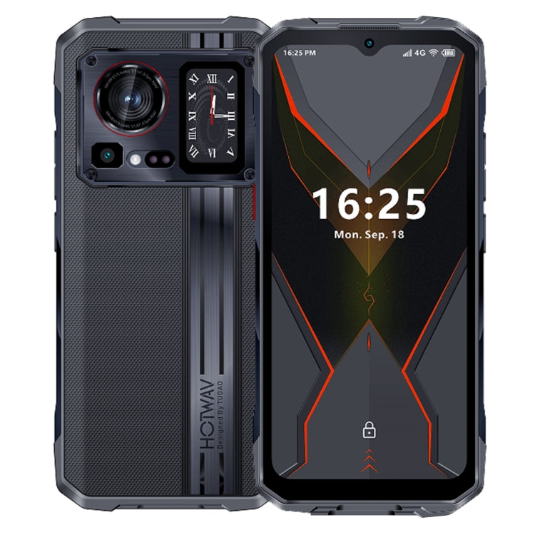 Teléfono robusto HOTWAV Cyber 15 - Resistente al agua IP68/IP69K, pantalla de 6,6", Android 13, MediaTek Helio G99, 12 GB de RAM, 256 GB de almacenamiento, batería de 6280 mAh, 4G, NFC, OTG