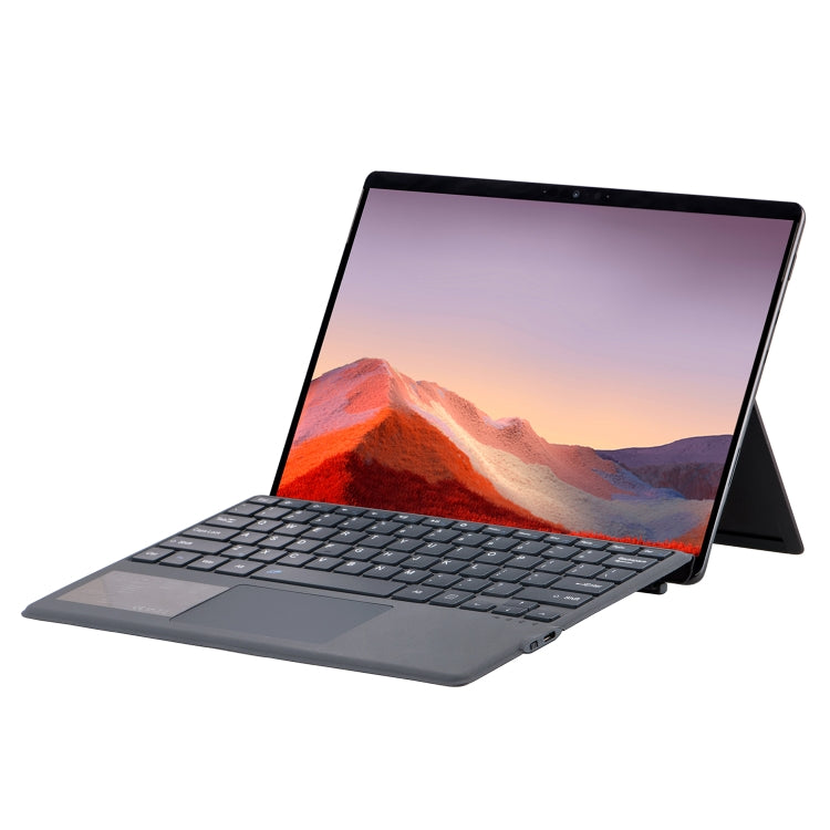2089A Wireless Bluetooth Keyboard Leather Case with Touchpad, For Microsoft Surface Pro 11 / Pro 10 - LYDARZ