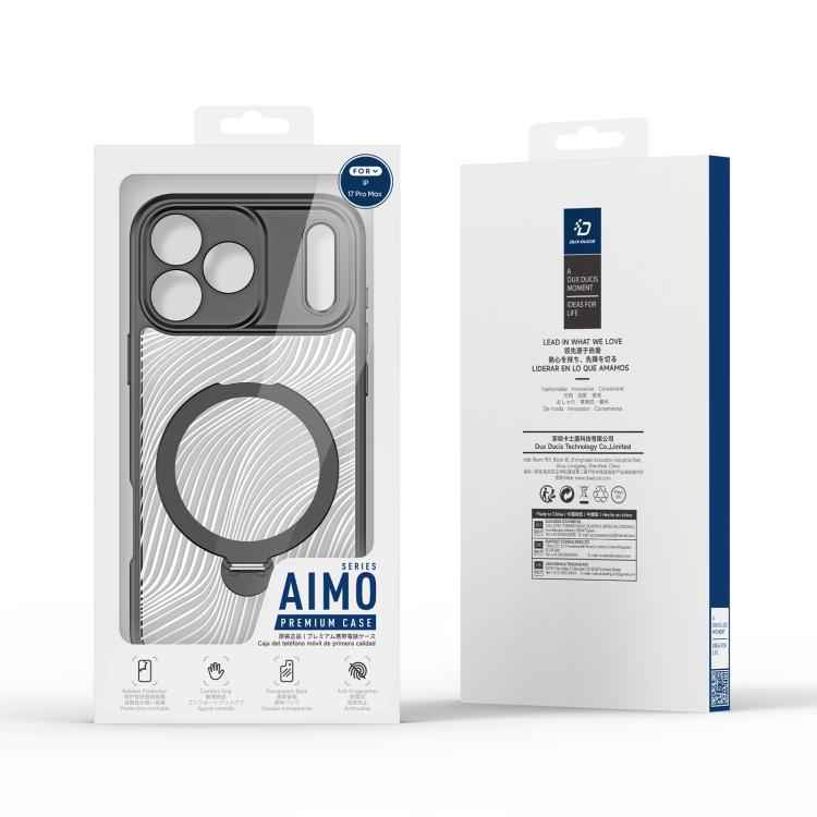 DUX DUCIS Aimo Mag Series MagSafe Ring Holder Frosted Phone Case