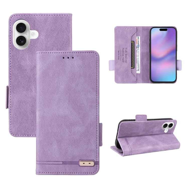 Magnetic Clasp Leather Phone Case