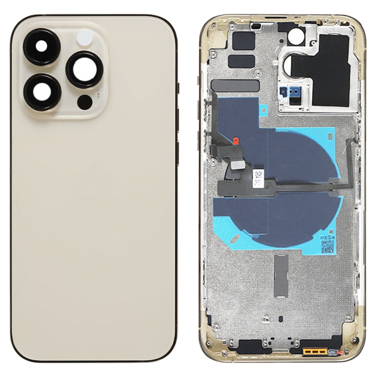 Tapa trasera de batería con cable de carga para iPhone 14 Pro Max (EE. UU., UE y China)