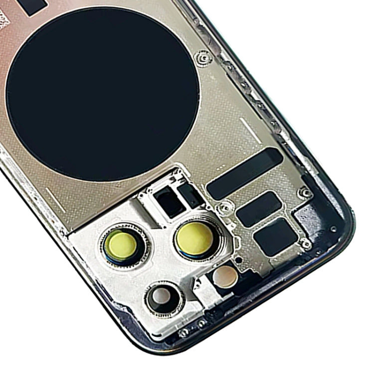 iPhone 14 Pro Battery Back Cover with Side Buttons & Card Tray for US, China, CE EU Versions