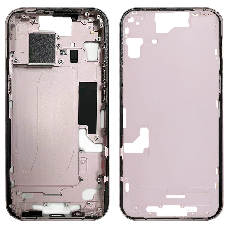 iPhone 15 Middle Frame Bezel with Side Buttons & Card Tray for US, EU, China Versions
