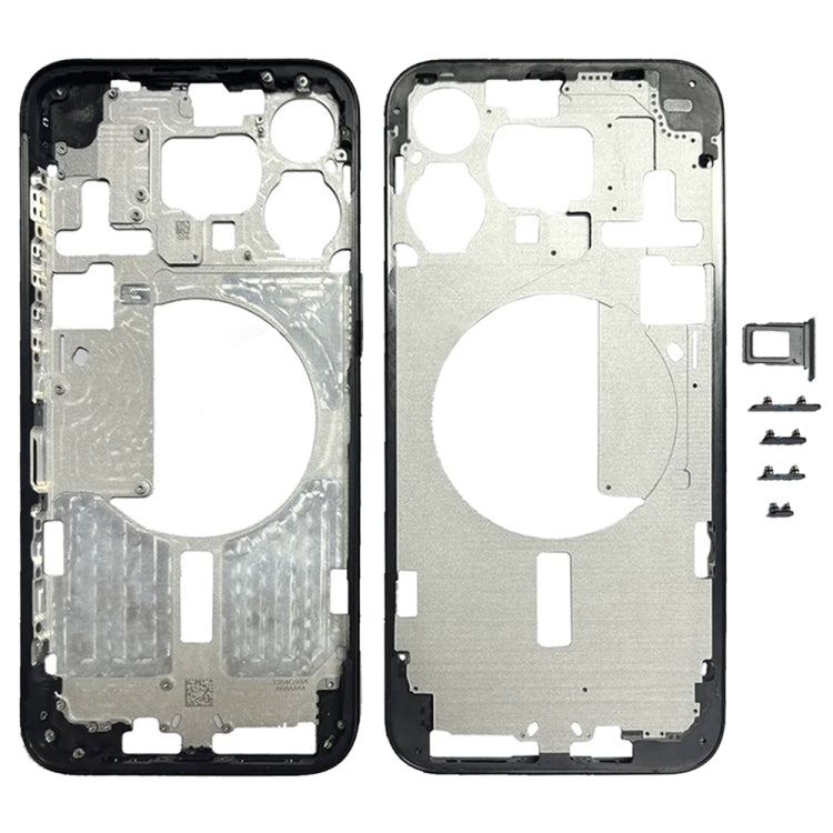 iPhone 15 Pro Max Middle Frame Bezel with Side Keys & Card Tray for US, China, and CE Versions