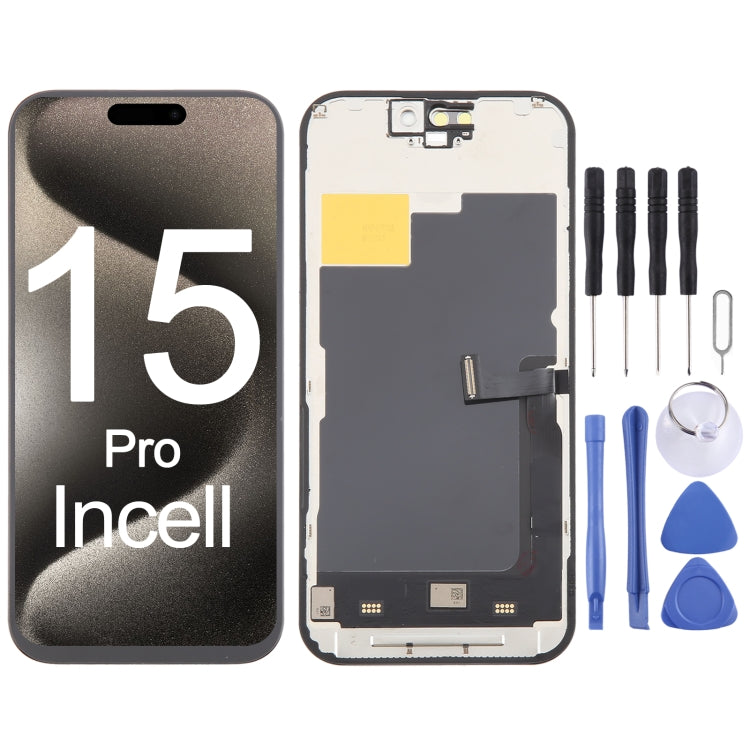YK OLED LCD Screen for iPhone 13 14 15 Pro (Incell, No IC, Pro Repair Needed) - LYDARZ