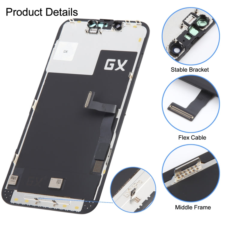 GX Hard OLED Screen for iPhone 13 Pro, 14 Pro, 14 Plus – Durable Protection