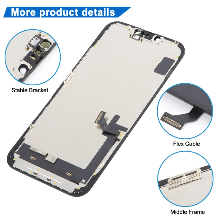 Pantalla LCD ZY Incell para iPhone 11-14 (se requiere reparación profesional)