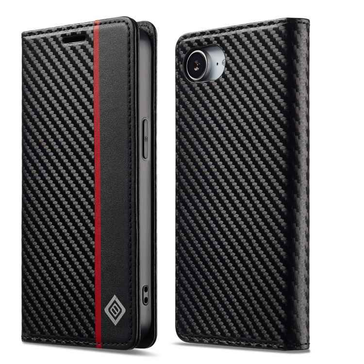 LC.IMEEKE Carbon Fiber Leather Phone Case