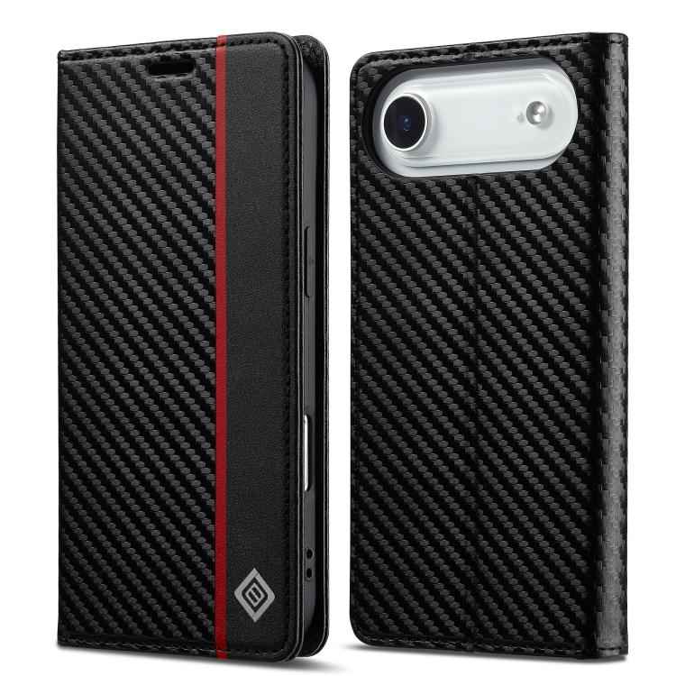 LC.IMEEKE Carbon Fiber Leather Phone Case
