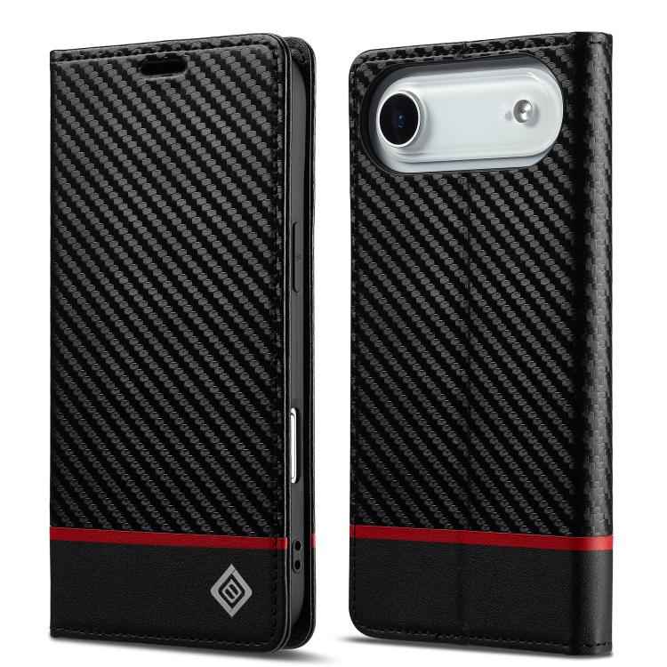 LC.IMEEKE Carbon Fiber Leather Phone Case