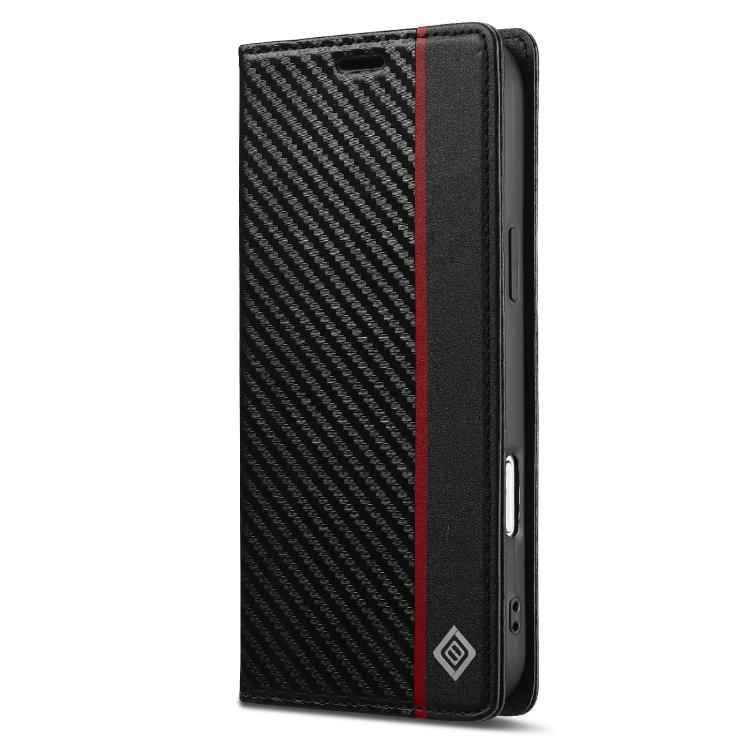 LC.IMEEKE Carbon Fiber Leather Phone Case