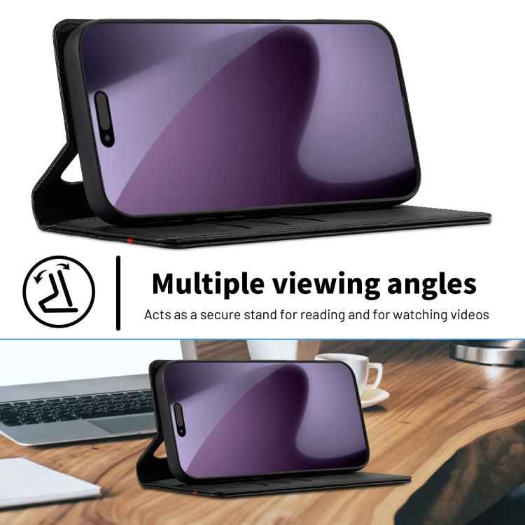 LC.IMEEKE Carbon Fiber Leather Phone Case