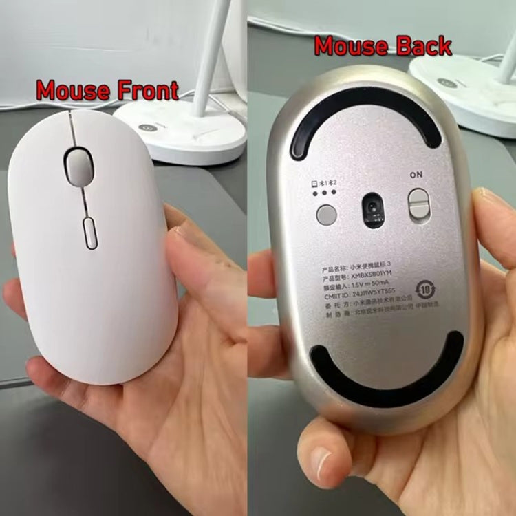 Original Xiaomi XMBXSB01YM Bluetooth Dual Mode Silent Portable Mouse 3 - LYDARZ