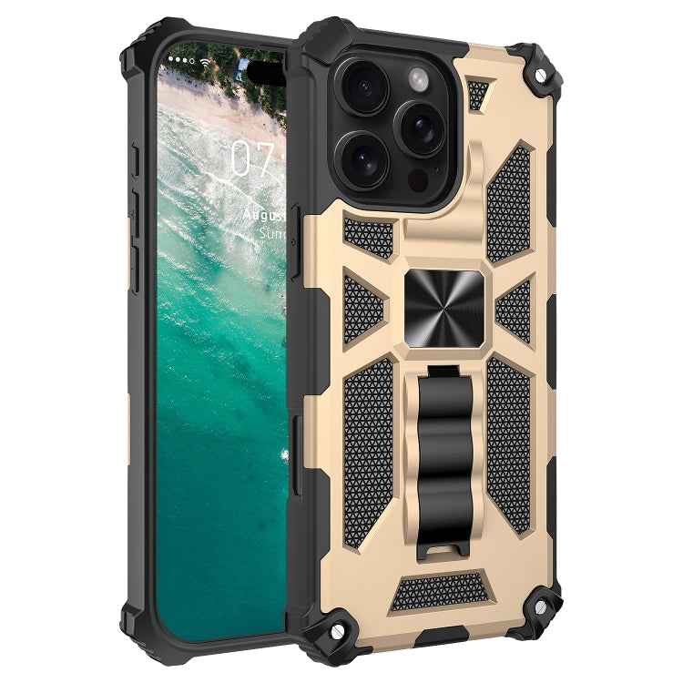 Armor Shockproof TPU + PC Magnetic Phone Case with Holder