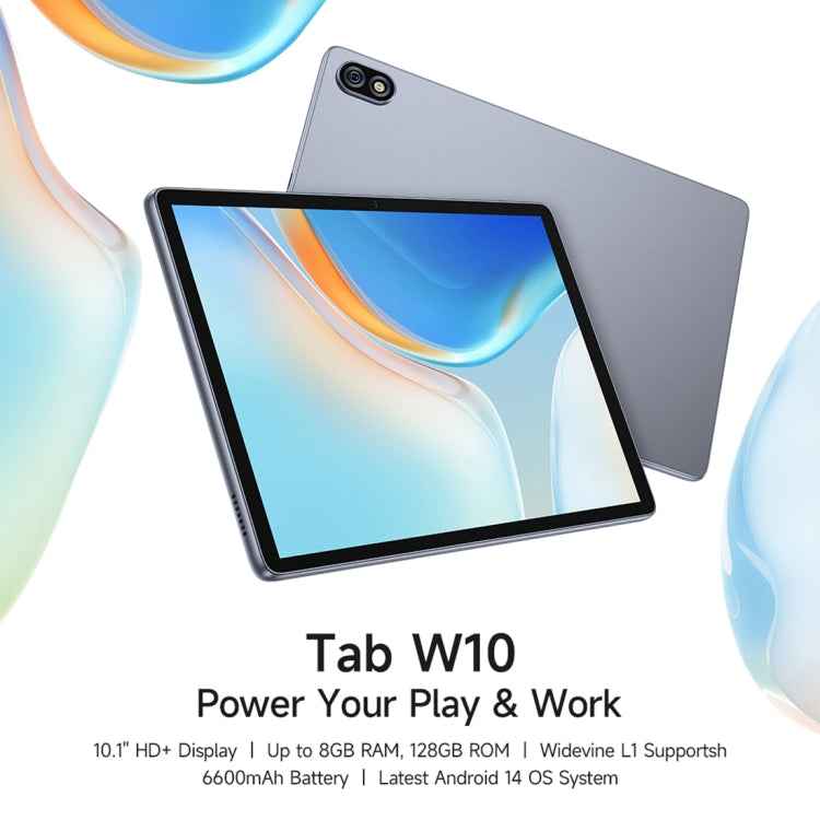 Ulefone Tab W10 WiFi Tablet PC, 10.1 inch Android 14 Unisoc T606 Octa Core, EU Plug