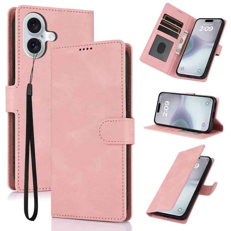 Fantasy Skin-feel Calfskin Texture Leather Phone Case
