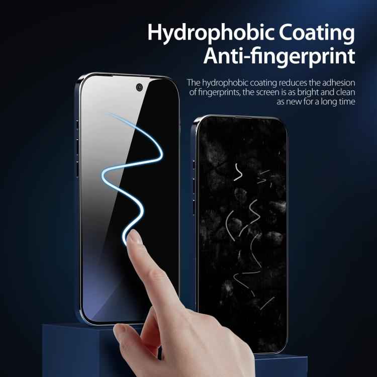 5pcs DUX DUCIS 0.33mm 9H High Aluminum Anti-spy HD Tempered Glass Film