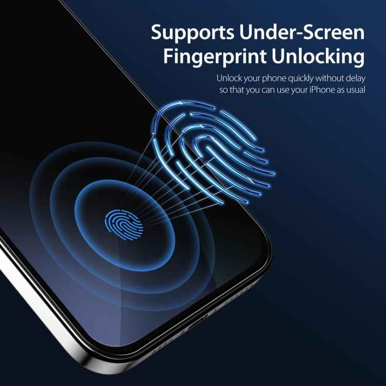 5pcs DUX DUCIS 0.33mm 9H High Aluminum Anti-spy HD Tempered Glass Film