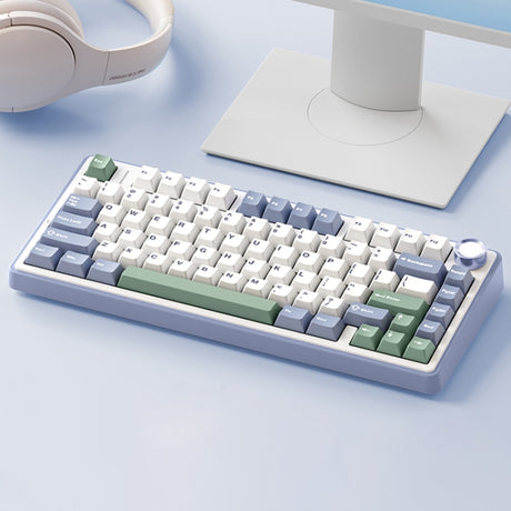 AULA F75: 80-Key RGB Mechanical Keyboard - Wired, 2.4G, Bluetooth - LYDARZ