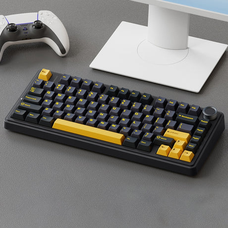 AULA F75: 80-Key RGB Mechanical Keyboard - Wired, 2.4G, Bluetooth - LYDARZ
