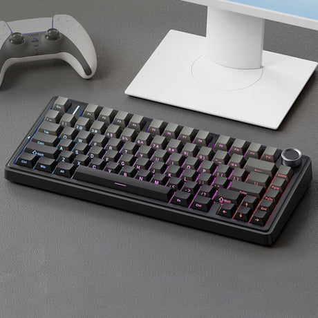 AULA F75: 80-Key RGB Mechanical Keyboard - Wired, 2.4G, Bluetooth - LYDARZ